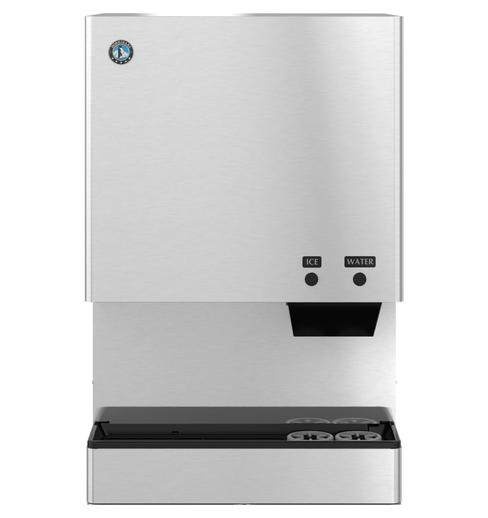 DCM-500BAK Air-Cooled Cubelet Ice Maker and Water Dispenser with Built-in Storage Bin by HOSHIZAKI – 40.0 pounds