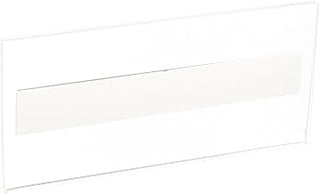 Azar Displays 129915 5.5" W x 2.5" H Horizontal U-Frame with Magnetic Strips, 10-Pack