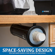 San Jamar 6-24 oz / Black / Modern Food Dispensers