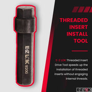 E-Z LOK 3/8-16 / Black / 3/8-16 Internal Threads Inch Inserts & Kits