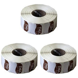DayMark Day of the Week 1" x 1" Removable Label by DayMark Safety Systems – Pack of 3, Plastic, Brown, Model IT110060-4-THU