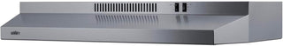 Summit H36RSSADA 36" ADA Compliant, Under Cabinet Convertible Range Hood, White Finish, Top or Rear Exhaust, Two-Speed Fan, Charcoal/Aluminum Mesh Filter, Rocket Switch, TAA Compliant (36 Inch)