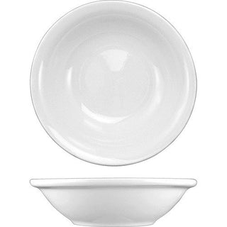 Dover Fruit Bowl 4.75 Oz by INTERNATIONAL TABLEWARE – Porcelain, White, Model DO11