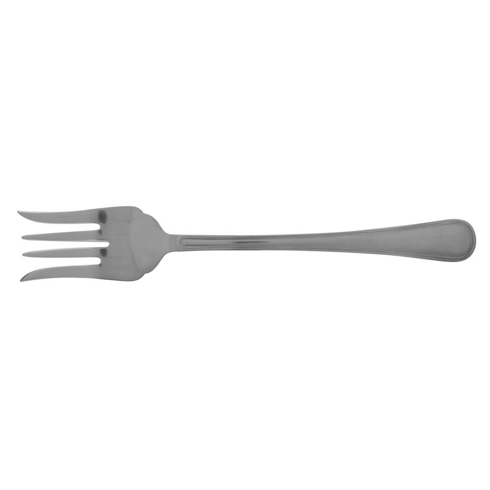 Meat Fork Buffet Fork 4 Tine Elegance Serveware Stainless Steel - 10 3/4 L by HUBERT – Stainless Steel, Silver, Model EG-03-HUB
