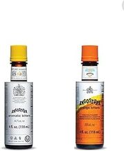 Kingston: Angostura Bitters Original and Orange Bitters (Combo- Pack) - 4oz Bottles, Aromatic and Citrus Infused. Bundled in Kingston safe packaging