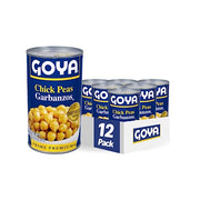 Goya CHICK PEAS / 49.83 Ounce (Pack of 12) / 1 Peas