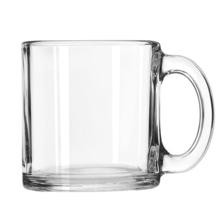 13 Ounce Warm Beverage Mug - 12 / CS by Libbey – 13 ounces, Glass, Clear, Pack of 12, Model 5213