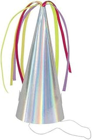 Unique Party Unique Vibrant Unicorn Horn Party Hats - 8" x 8" (Pack of 8) - Perfect for Kids' Birthdays, Playdates & Events