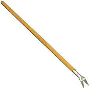 American Metalcraft BP51 51" Pizza Bubble Popper w/Wooden Handle, Brown