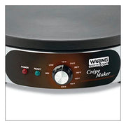 Waring 240 Volt | 6-15 Plug | 2800W / 16" / Silver Crepe Makers