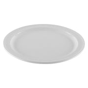 9" White Round Dinner Melamine Plates (Set of 12) by GET – Medium, Melamine, White, Pack of 12, Model DP-509-W