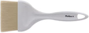 HUBERT Pastry Brush with Boar Bristles and White Plastic Handle - 9"L x 3"W