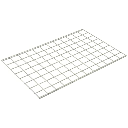 1/4" Thick Wire Mesh Deck Panel by Global Industrial – Steel Wire Mesh, Gray Epoxy, Model 933CP23