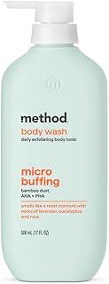 Method Exfoliating Body Wash, Micro Buffing, 17 fl oz
