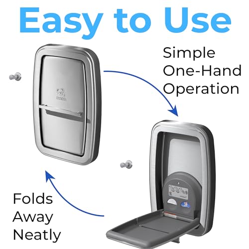 Koala Kare Surface Mount / Stainless Steel / 1 Changing Tables
