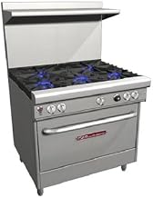 Southbend H4366D NG - 36-in Range w/ 5-Burners, 3-Front Star, Electric Standard Oven, NG