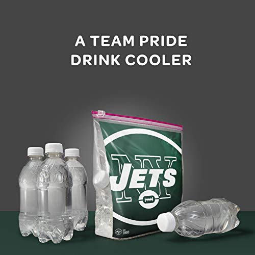 Ziploc New York Jets / 20 Count (Pack of 1) / 1.0 gallons Food Storage Bags