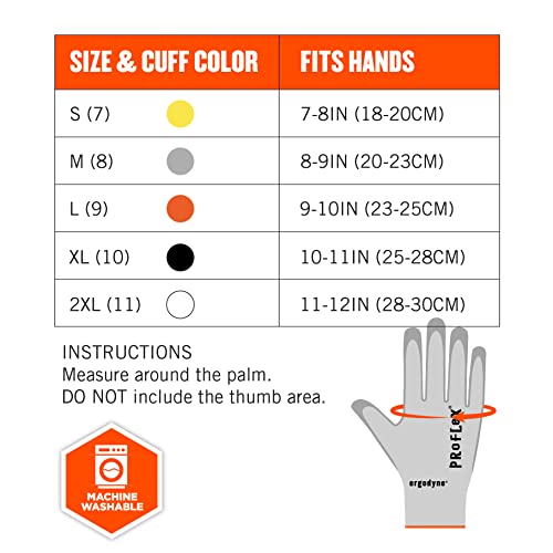 Ergodyne Medium / Gray / Work Utility Cut Resistant Gloves