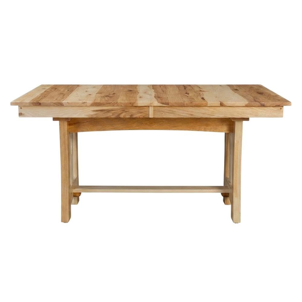Brown Dining Table by Starlight Canyon Home – Solid American Hickory, Brown