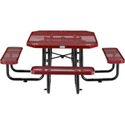 Global Industrial Red / 1 / Industrial Picnic Tables