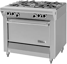 Garland M44R Master Series Heavy Duty 34" Gas Range with (4) 35,000 BTU Two-Piece Starfire Burners & Standard Oven