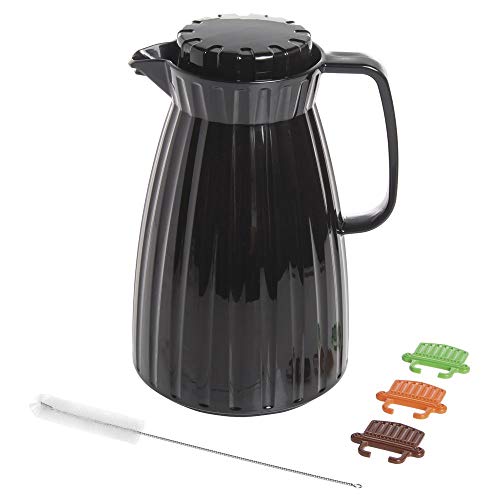 HUBERT Black / 40.6 Ounces / 1.2 liters Coffee Servers