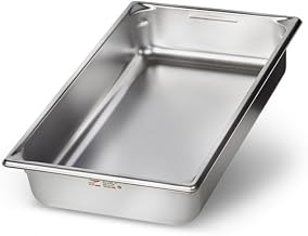 Full Size Induction Steam Pan, Stainless