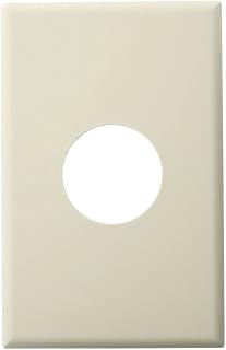 Leviton PJ7C-C0T Cheetah, 7-Gang Midsize Toggle Switch Coverplate, Light Almond