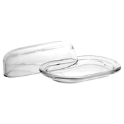 Biscotti Basic-beurrier 19.5 cm x 13 cm by Pasabahce – 2 éléments, 420 milliliters, Glass, White., Pack of 2
