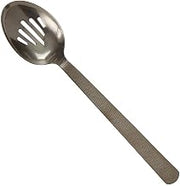 American Metalcraft BLHSS Vintage Black Hammered Slotted Spoon, 11-3/4"