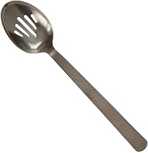 American Metalcraft BLHSS Vintage Black Hammered Slotted Spoon, 11-3/4"