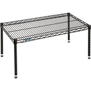 Black Epoxy Wire Dunnage Rack by Nexel – Wire, Black, Model P1836B