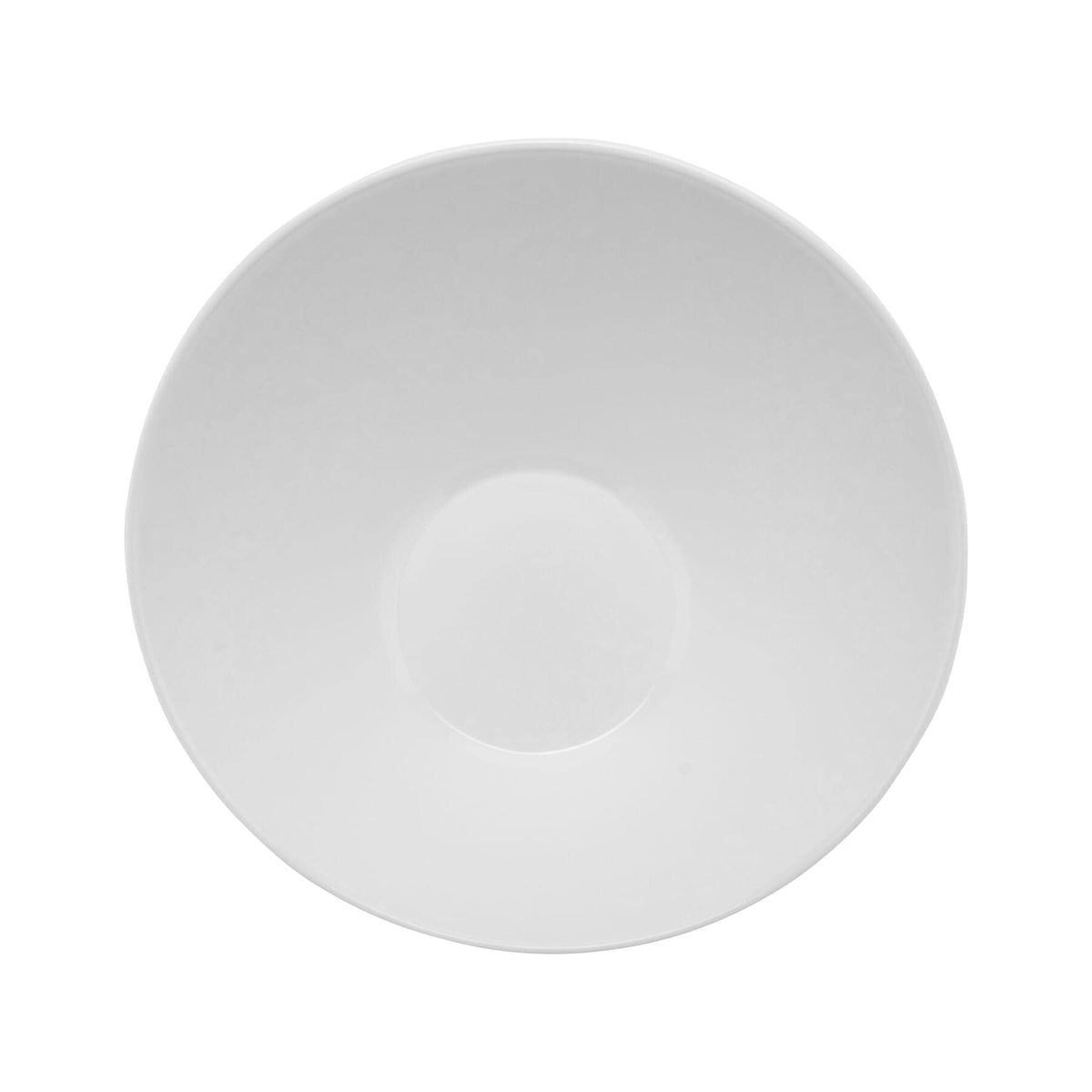 G.E.T. Angled Cascading Serving Bowl for Salads by GET – 24 Fluid Ounce, 24.0 ounces, Plastic, White, Model B-792-W