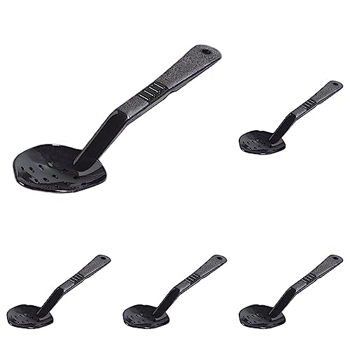 Carlisle FoodService Products Black / 1 Count (Pack of 5) / Contemporary Tablespoons