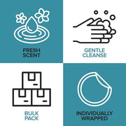 Stock Your Home 100 / 0.42 Ounce (Pack of 100) / Round Hand Wash