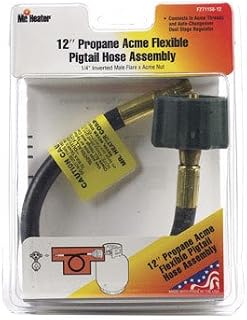 Mr. Heater 1/4 in. Dia. x 12 in. L Brass/Plastic Hose Assembly