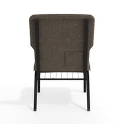 Flash Furniture Fossil Fabric/Black Frame / Set of 1 / Classic Stacking Chairs