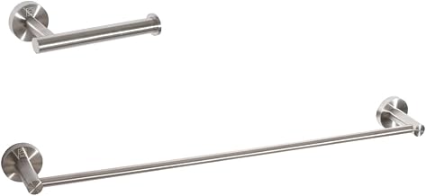 Alma 2-Pc Stainless Steel Hardware Set in Nickel