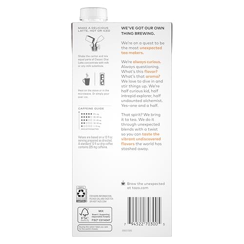 TAZO Classic Chai / 32 Fl Oz (Pack of 6) / 6 Chai