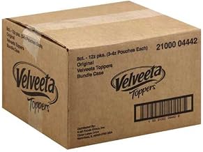 Velveeta Original Processed Cheese Sauce Pouch, 12 Ounce -- 8 per case.