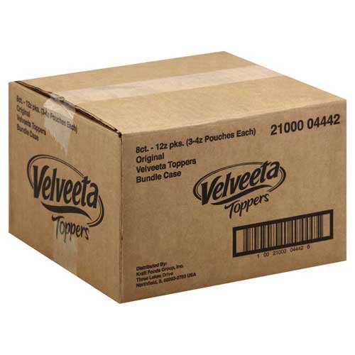 Original Processed Cheese Sauce Pouch by Velveeta – 12.0 Ounce (Pack of 8), Pack of 8
