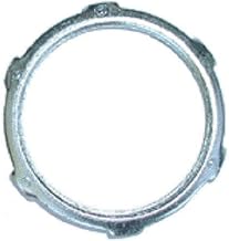 Bridgeport 106-S 2-Inch UL Steel Conduit Locknut, 50-Pack