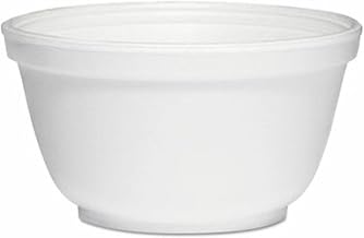 DART Fusion 10B20 Foam Round Bowls, 10 oz., White