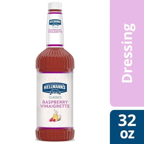 HELLMANN'S Raspberry / 32 Ounce (Pack of 6) / 1 Raspberry