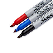 Sharpie 3 Count (Pack of 2) / Assorted Colors / 3-Count Permanent Markers