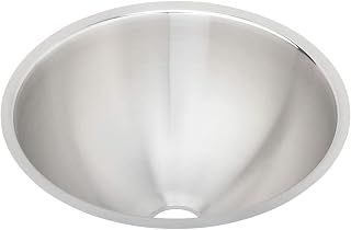 Elkay ELUH12 Asana Single Bowl Undermount Stainless Steel Bathroom Sink