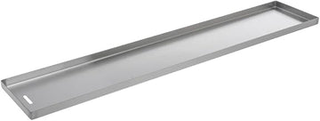 HUBERT Food Pan with Drain Holes Stainless Steel - 30" L x 8" W x 3/4" D