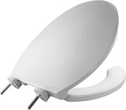 7650TDG 000 Bemis 7650TDG Elongated Open-Front Toilet Seat with DuraGuard