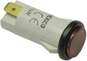 2194190 Signal Light1/2" Red 125V Compatible With Delfield Equipment