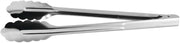 HUBERT Stainless Steel Scalloped Hinged Tong - 11 77/100"L